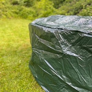 Bâche imperméable en HDPE enduit, unie, <span class=keywords><strong>pour</strong></span> usage extérieur, patio, jardin et auvent - Poids moyen - Product Image 4