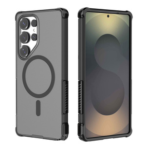 Custodia di Lusso per Samsung S24 S25 <span class=keywords><strong>Ultra</strong></span> Plus iPhone 17 16 15 14 Pro Max, <span class=keywords><strong>Cover</strong></span> <span class=keywords><strong>Protettiva</strong></span> Antiurto con Ricarica Wireless - Product Image 1