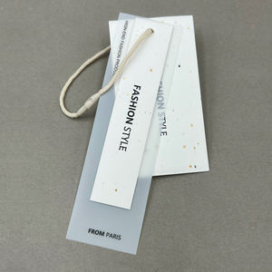 Etiquetas de Precio Personalizadas de Lujo con Logotipo de Marca Impreso para Ropa, Bolsas, Zapatos, Etiquetas de Papel, Venta al por Mayor Directa de Fábrica, Servicio de Diseño Gratuito - Product Image 3