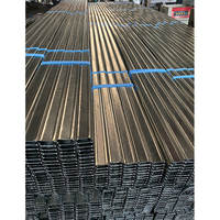Perfil de acero galvanizado tipo piel de serpiente 35*12mm 4000mm, canal pequeño para techos, listón para proyectos de techos interiores en Tailandia