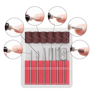 Perceuse à ongles électrique professionnelle ensemble pédicure outil de polissage Gel enlèvement des cuticules tour fichier manucure <span class=keywords><strong>ponceuse</strong></span> à ongles prise américaine - Product Image 6