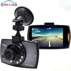 2.4 zoll auto dashboard vorne und hinten dual objektiv mini versteckte HD 1080p kamera nachtsicht in-auto kamera video recorder dashcam