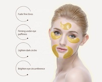 MONDSUB Oem Luxury Gold Gel Collagen Crystal Patch 24k Skincare Hydrogel Under Eye Mask with Private Label