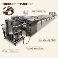 Nouvelle machine à pépites de chocolat grande capacité, machine à faire des gouttes de chocolat, haute productivité, alimentation électrique, certifiée ISO