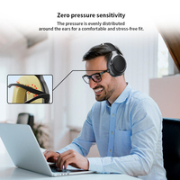 Auriculares Inalámbricos para Juegos J19 con Cancelación de Ruido ENC y Batería de Gran Capacidad de 750 mAh