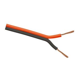 Câble audio parallèle 100m, 2x0,50mm, bicolore ; idéal pour les connexions audio, les installations audio et les projets DIY. - Product Image 1