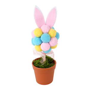 Décoration de Noël Polytype à succès : Oreilles de Lapin de Pâques, Boule de Poils, Petite Décoration de <span class=keywords><strong>Pot</strong></span> de Fleurs, Ornement de Plateau - Product Image 6