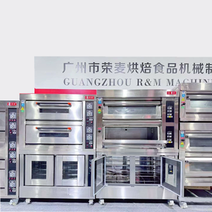 Comercial <strong>Computer</strong> Control Panel Double Layered Restaurant Pizza Stand Electric Baking Stone Hearth <strong>Multi</strong> Layer Deck Oven Bakery - Product Image 2