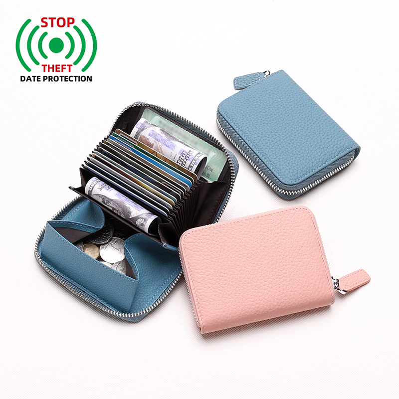 Portafoglio Da Donna In Nylon Con Portachiavi – RFID, Portamonete E Finestra Documenti