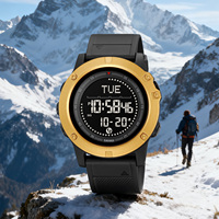 SKMEI 2639 Sportuhr mit Eigenem Logo für Outdoor-Aktivitäten ABS-Gehäuse Digitale LED 50M Wasserdicht TPU-Armband Alarm Stoppuhr OEM ODM Großhandel