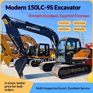 Excavatrice moderne 150lc-9s, excavatrice à roues moyenne moderne, excavatrice sur chenilles, export - Product Image 1