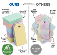 Étiquette de prix en papier pour vêtements, vente en gros, couleur, numéro de produit, pour magasin de détail