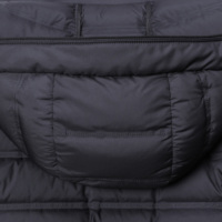 Veste d'hiver pour homme à capuche, 90% duvet d'oie blanc, rembourrage en duvet de haute pureté, longueur normale, coupe ajustée, ODM OEM