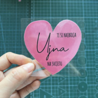 Étiquettes de transfert UV personnalisées avec logo imprimé, autocollants de transfert UV durables, lavables, résistants à l'eau, adhésifs puissants pour l'emballage