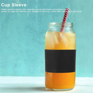 Manchon de tasse à café en silicone de qualité alimentaire résistant à la chaleur, en promotion - Product Image 4