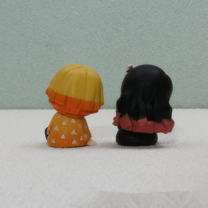 Figurine Anime 5CM Série Dormeurs Démon Kimetsu Kamado <span class=keywords><strong>Nezuko</strong></span> Tanjirou Boîte Mystère Surprise Jouet Gachapon Boîte Œuf Prizes Jouets - Product Image 4