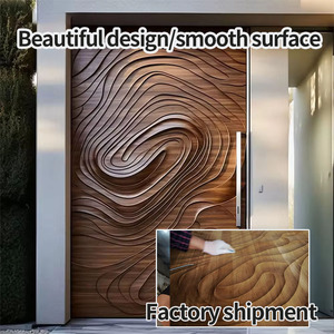Porte Interne Pivotanti in Legno Massello e MDF, Stile Semplice ed Ecologico, Facili da Montare, per Progetti Commerciali - Product Image 4