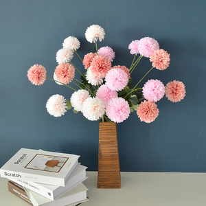 Gran oferta, crisantemo de seda Artificial para graduación, día de la madre, Mesa para el hogar, pieza central, decoración para fiesta de boda, Ping Pong - Product Image 1