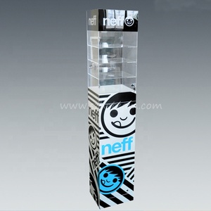 Vitrine de Comptoir à 2 Niveaux en Acrylique Transparent avec Serrure de Sécurité pour Bijoux, Objets de Collection et Magasins de Détail - Product Image 5