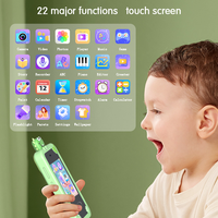 Vente en gros de téléphones intelligents pour enfants avec écran tactile et double caméra, jouets éducatifs pour tout-petits avec jeux, musique, photos, cadeau de Noël, cadeau d'anniversaire