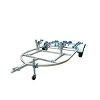 Remorque pour bateau Donuts en aluminium avec remorque pour caravane Remorque pour bateau gonflable