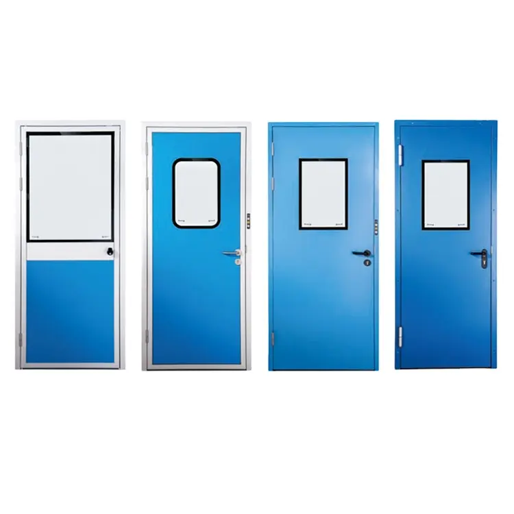फैक्टरी प्रत्यक्ष आपूर्ति के वायुरोधी साफ दरवाजा/सुरक्षित दरवाजा साफ कमरे के लिए परियोजनाओं