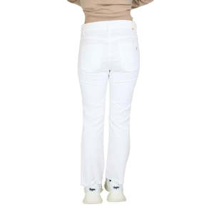 Pantalon Donna DKE8759 beige taille haute coupe droite pour femme - Product Image 2