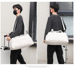 Bolsa Deportiva con Logotipo Personalizado y Compartimento para Zapatos, Bolsa de Viaje de Gran Capacidad, Bolsa de Gimnasio para Hombres y Mujeres - Product Image 6