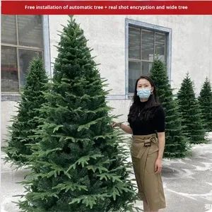 Nuevo Modelo 2026 <span class=keywords><strong>de</strong></span> Árbol <span class=keywords><strong>de</strong></span> <span class=keywords><strong>Navidad</strong></span> Artificial con Efecto <span class=keywords><strong>de</strong></span> Nieve, Modelo 06, para Interiores, Uso Doméstico, Sin Instalación, <span class=keywords><strong>Luminoso</strong></span>, con Adornos Grandes - Product Image 4