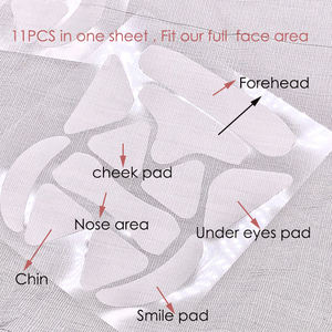 Patchs anti-rides adhésifs pour le visage et le front, bande de lifting invisible pour la peau - Product Image 5