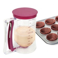 Distributeur de douceurs pour gâteaux, nouveau, découpeur de pâtisserie, biscuits, Muffins, battes, crème, verre à mesurer