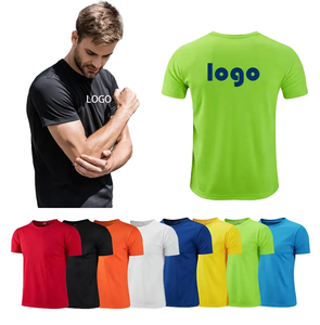 Camiseta de Poliéster para Hombre, Venta al Por Mayor de Fábrica, Camiseta Personalizada con Logotipo Impreso en Relieve, Camiseta Gráfica Unisex de Manga Corta para Hombre y Mujer - Product Image 1