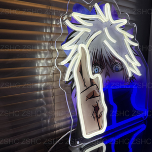 Personaje de dibujos animados Jujutsu Kaisen luces de neón personalizado Led acrílico IP65 luces de neón impresión para decoración del hogar - Product Image 4