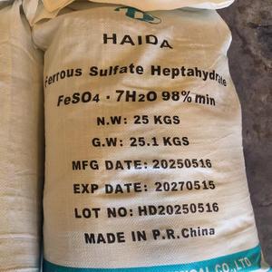Tratamiento de agua Sulfato ferroso Sulfato Heptahidratado Feso4.7h2o 98% Sulfato férrico químico <span class=keywords><strong>Fe2</strong></span> (<span class=keywords><strong>SO4</strong></span>) <span class=keywords><strong>3</strong></span> - Product Image 6