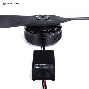 H4T110 110KG Sistema de <span class=keywords><strong>motor</strong></span> de <span class=keywords><strong>parapente</strong></span> de empuje <span class=keywords><strong>Motor</strong></span> de 9KV y FOC 160A ESC 72*31 pulgadas Hélice Propulsión de avión EVTOL de servicio pesado - Product Image 5