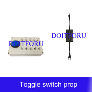 Gioco di <span class=keywords><strong>Escape</strong></span> <span class=keywords><strong>Room</strong></span> Realistico: <span class=keywords><strong>Scatola</strong></span> con Interruttore, Regolazione della Posizione del Quadrante per Fuggire dalla Camera, Accessorio per Gioco Takagism - Product Image 3