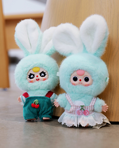 Adorable Handheld Doll Blind Box Surprise Bunny <strong>Outfit</strong> Themes Toy Lovers Novelty Gift Shoppers Japan Animation Plush ABS 12+y - Product Image 2