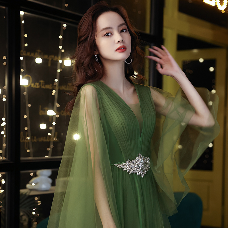 green emerald velvet dress Peach V-Neck Applique A-Line Prom Dress with Feather Off Shoulder   FancyVestido