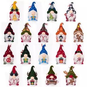 Colección de 18 Adornos Colgantes de Gnomos, Diseños Tradicionales Suecos de Tomte y Nisse para Atraer la Buena Suerte y Crear un Ambiente de Cuento de Hadas - Product Image 1
