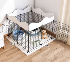 Gato grande para el interior del hogar Hecho en China PET Alambre plegable Perro Hurón Hábitat Jaula y jaula Material de metal - Product Image 3