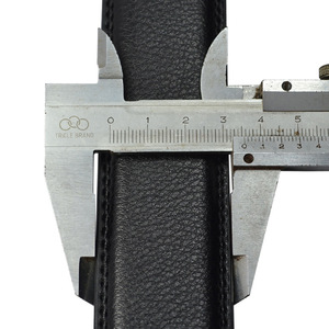 KEMISANT Juego de 2 cinturones para hombre, cinturón automático de cuero genuino, 35 mm de ancho, caja de regalo, tamaño ajustable (negro/marrón 160 cm/48-56) - Product Image 4
