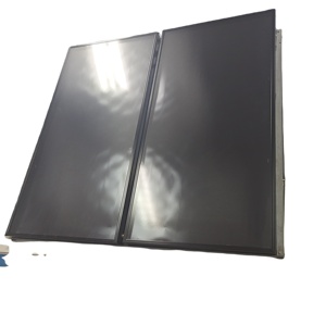 Panneaux solaires à eau chaude à revêtement <span class=keywords><strong>noir</strong></span> BTE, système <span class=keywords><strong>de</strong></span> collecteur solaire à <span class=keywords><strong>plaque</strong></span> plate pour maison et hôtel, certifié CE - Product Image 1
