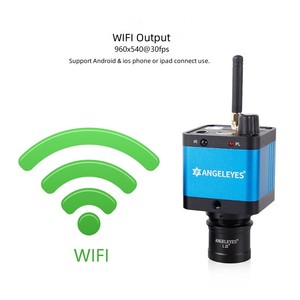 مجهر رقمي لاسلكي بدقة 16 ميجابكسل مع كاميرا USB للتلسكوب الفلكي والمجهر البيولوجي - Product Image 1