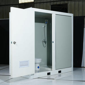 Inodoros de panel sándwich de madera de acero portátiles de lujo para remolques al aire libre inodoros móviles de gran tamaño a la venta casa contenedor - Product Image 5