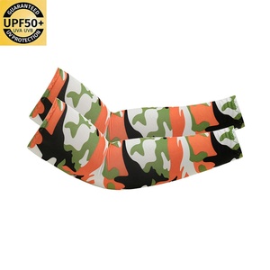 Customized Cycling Sun protection Sleeves Sports Outdoor Arm Guards Comfortable Breathable Anti-ultraviolet Ice <b>Silk</b> Sleeves - Product Image 5