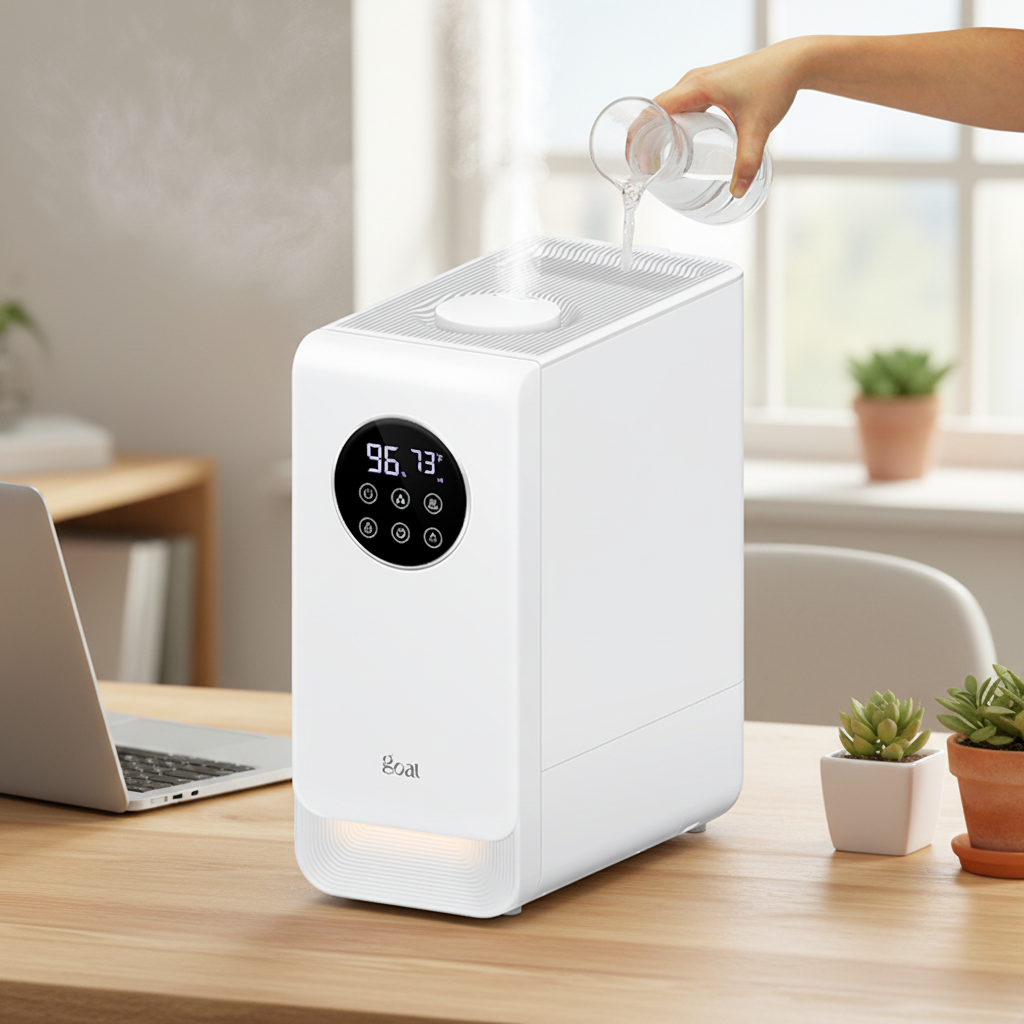 High Quality 6.5L Humidifier Diffuser Smart Knob Cool Mist Technology Ultrasonic Humidifier for Household