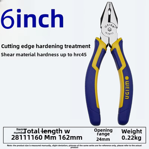 OEM đa chức năng mềm Grip thép carbon Kìm thiết lập răng cưa tùy biến hỗ trợ hộ gia đình Bolt Cutter dây cắt công cụ - Product Image 6
