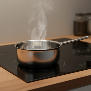 KARL KRGER Manhattan <b>Saucepan</b> 1.2 L 16 Cm Stainless Steel - Product Image 3