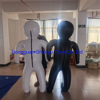 Combinaison spatiale adulte gonflable à double couche en PVC souple personnalisée Shunyu avec SPH pour la fête