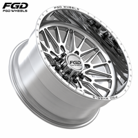 Jantes forgées polies FGD Deep Dish 8x6.5 5x139.7 8x170 22x12 24x12 24x14 26x12 26x14 26x16 pour F-250 F-350